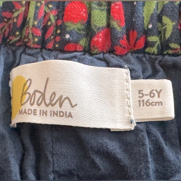 MINI BODEN EUC SZ 5-6Y Colorful Unicorn Tiered Ruffle Mini Skirt - Picture 4 of 4